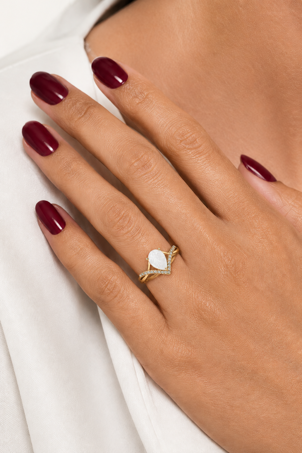 Aura Druzy Ring