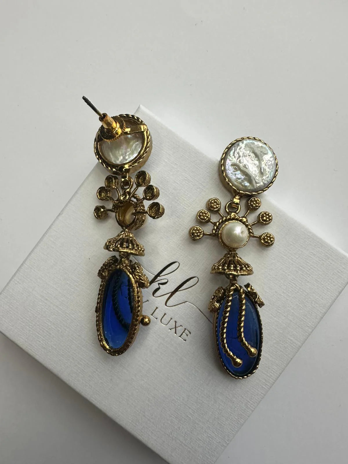 Blue Royale Earring