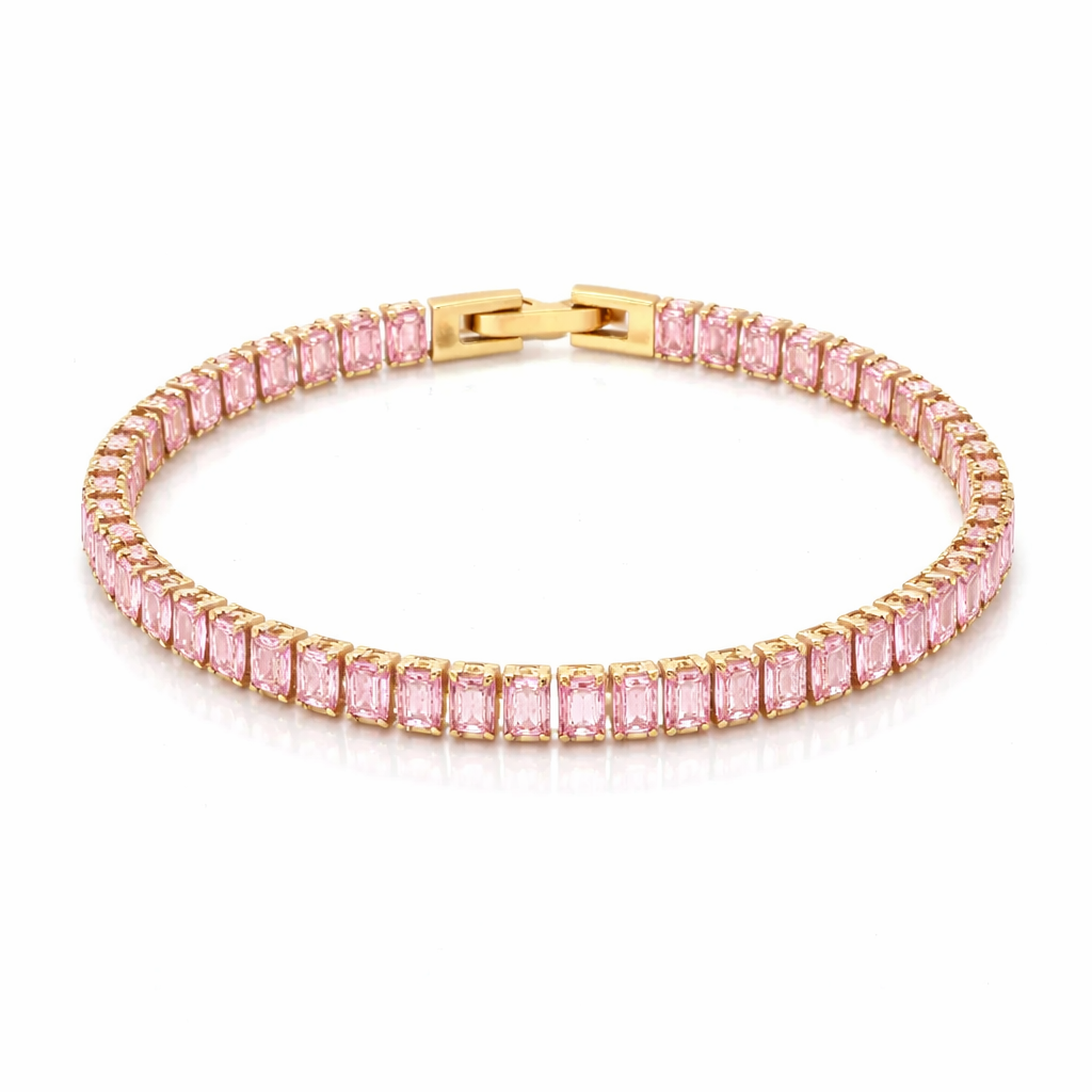 Blush Lumière Tennis Bracelet
