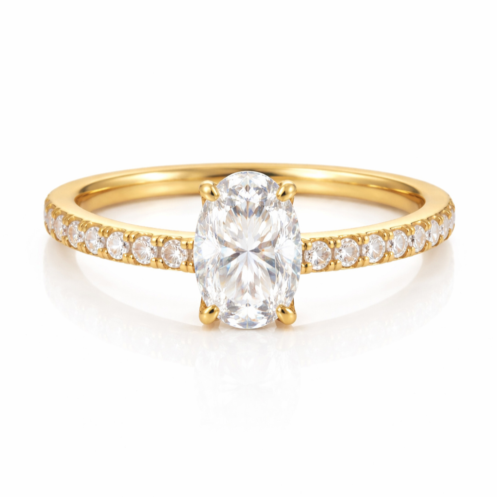 Celeste Oval Ring