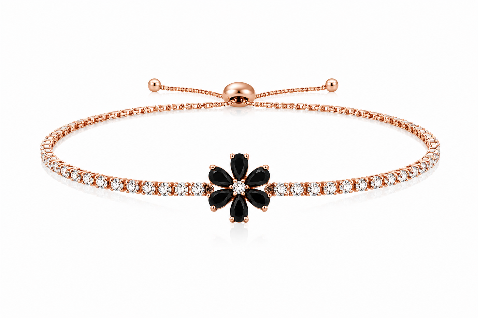 Flora Tennis Bracelet