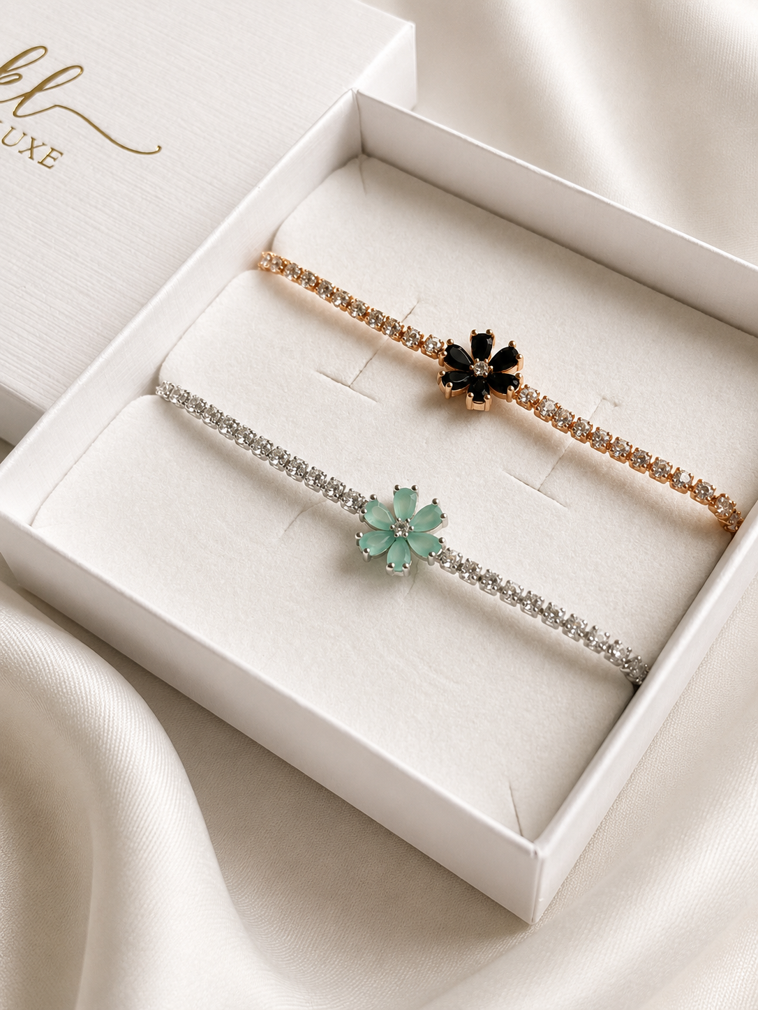 Flora Tennis Bracelet