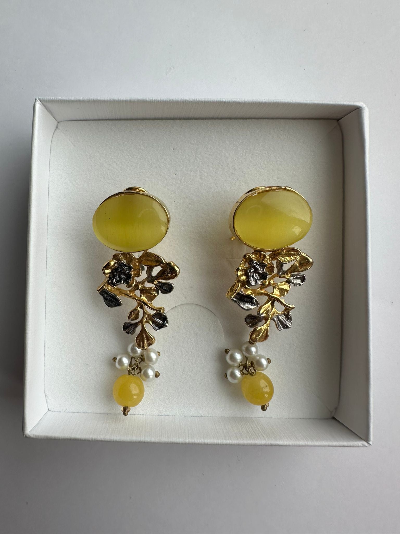 Marigold Earrings - Handmade