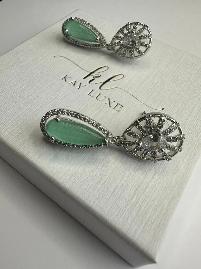 Isla Crystal Drop Earrings