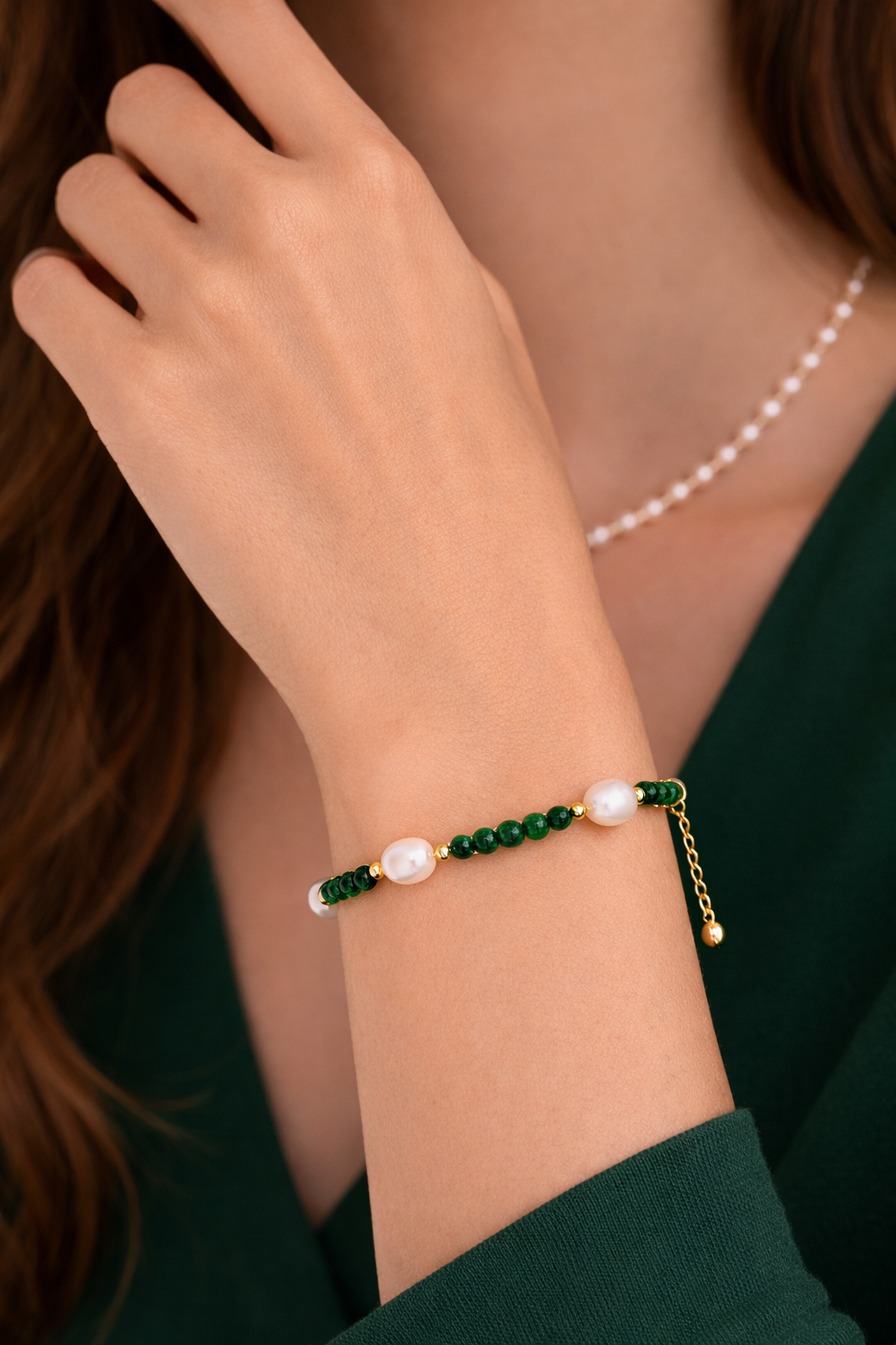 Malachite Serenity Bracelet