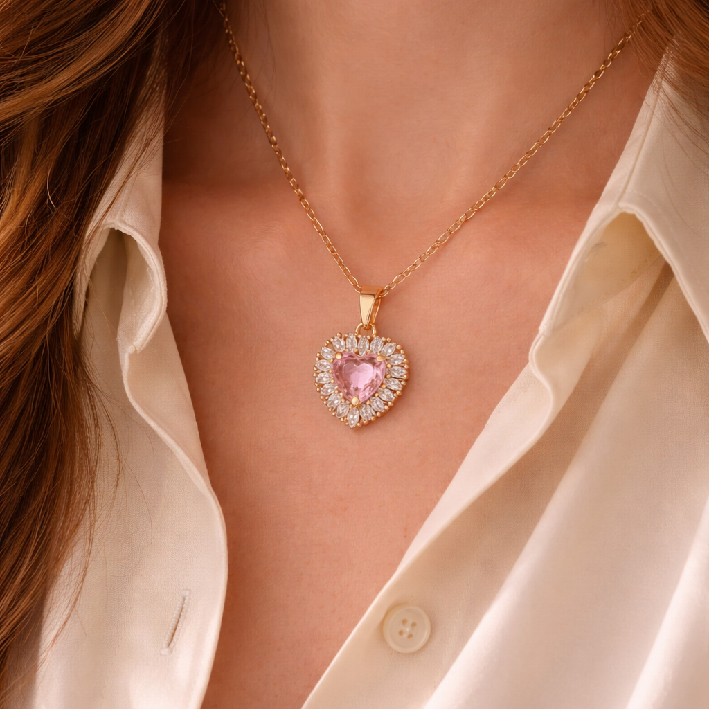 Mini Heart Poise Necklace