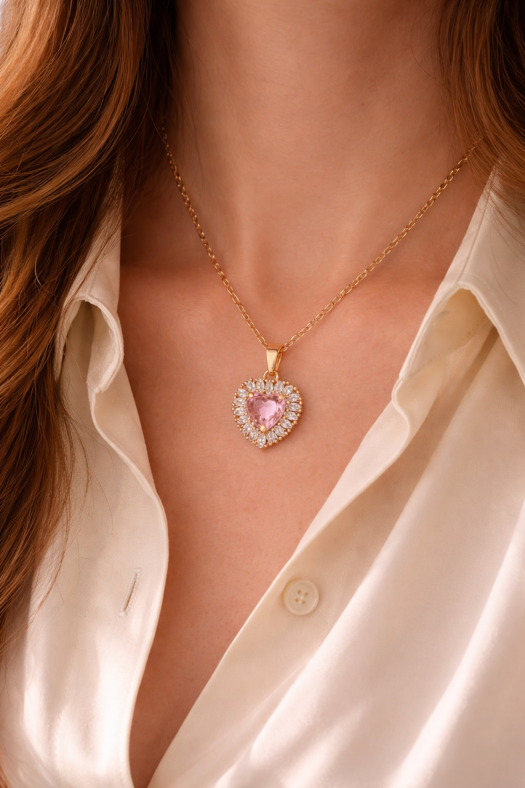Mini Heart Poise Necklace