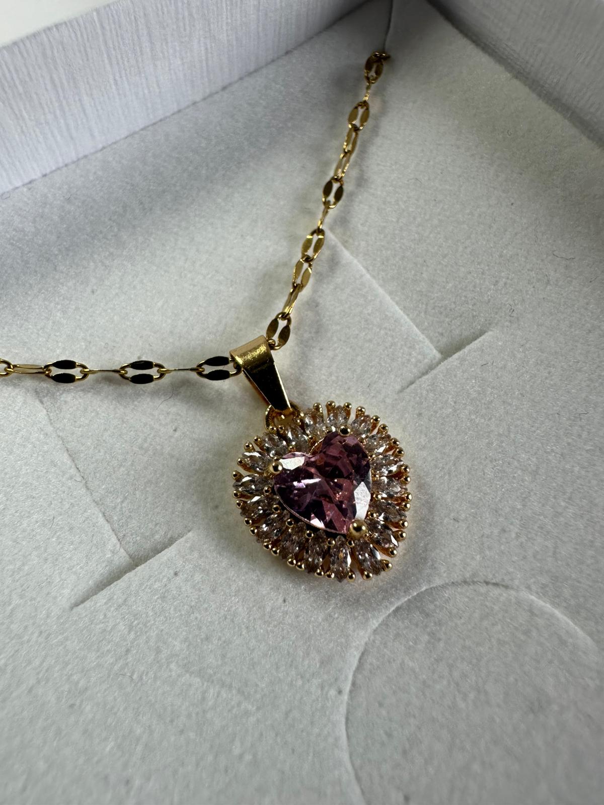 Mini Heart Poise Necklace