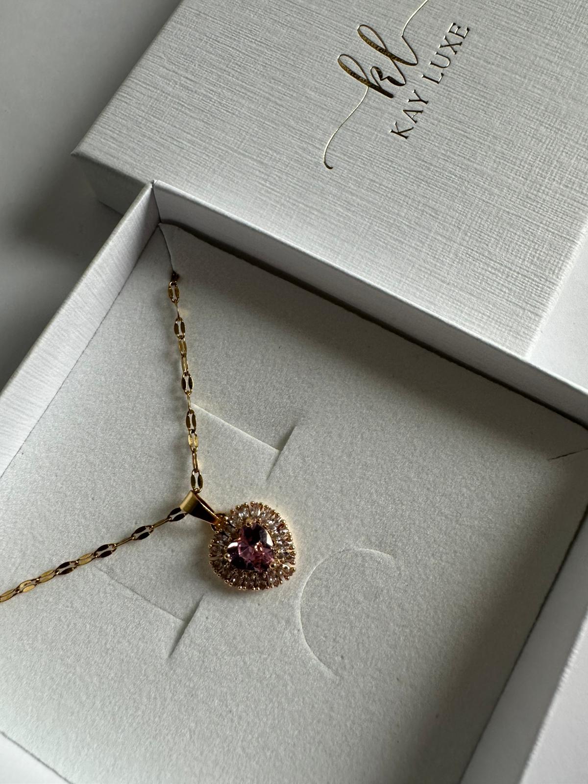 Mini Heart Poise Necklace