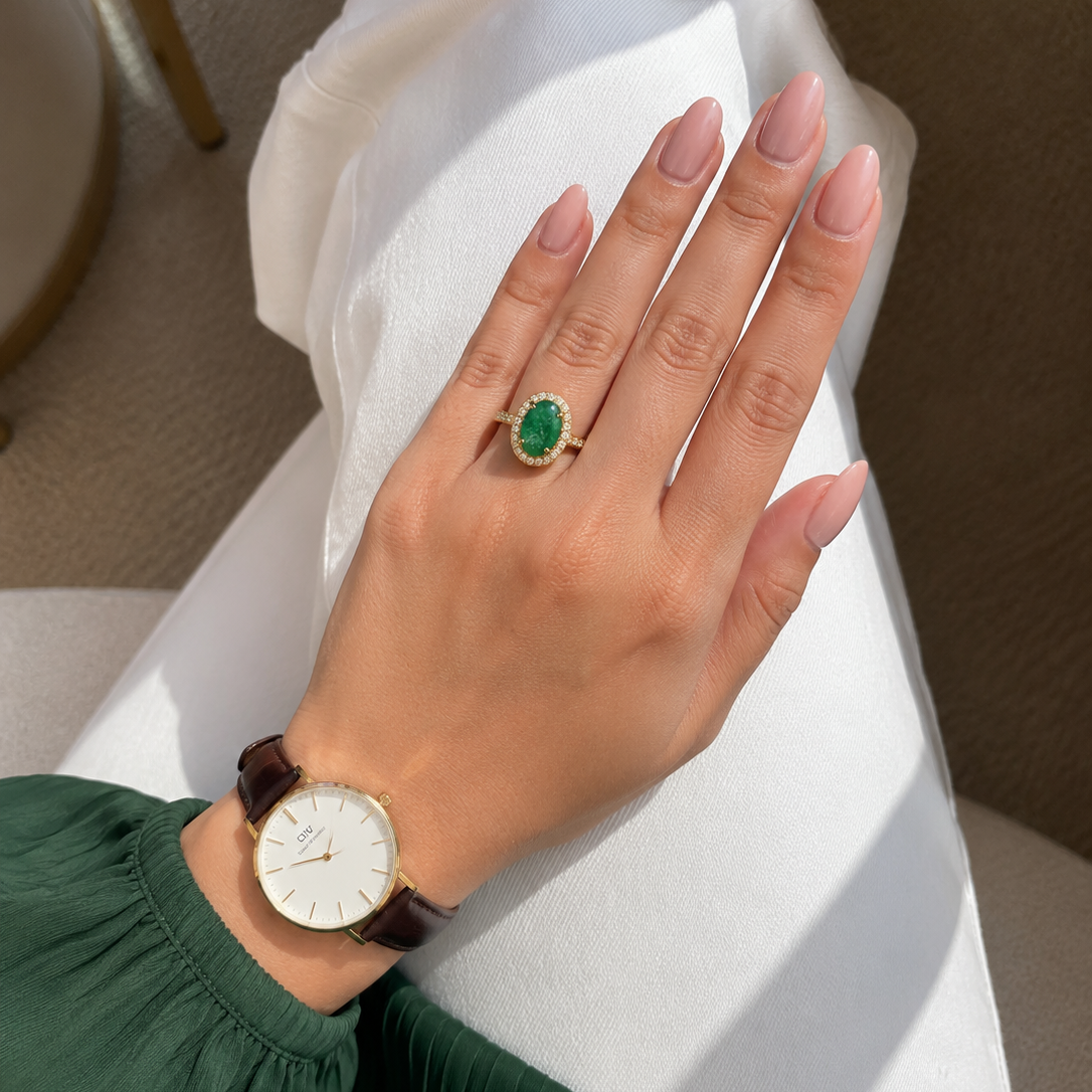 Verdara Druzy Ring