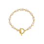 Gilded Pearls Bracelet