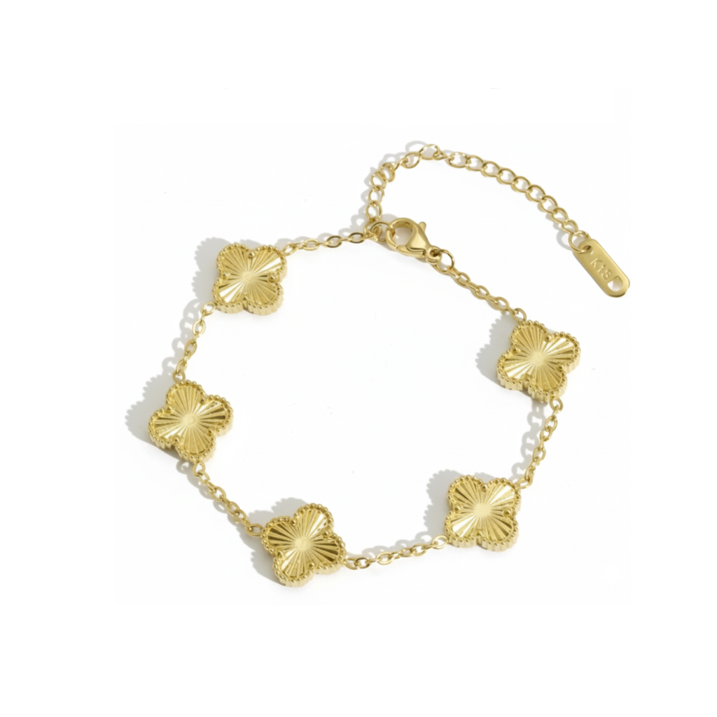 Golden Clover Bracelet