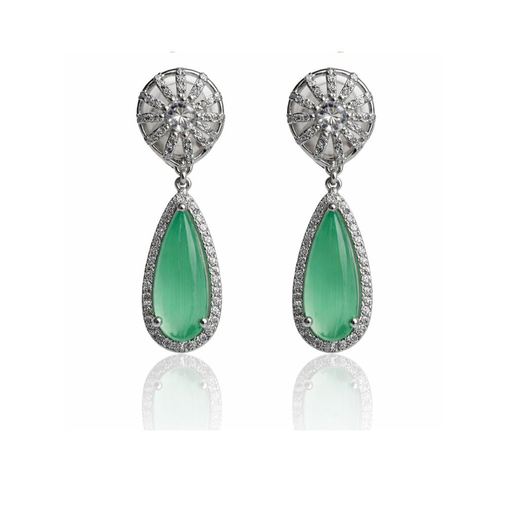 Isla Crystal Drop Earrings