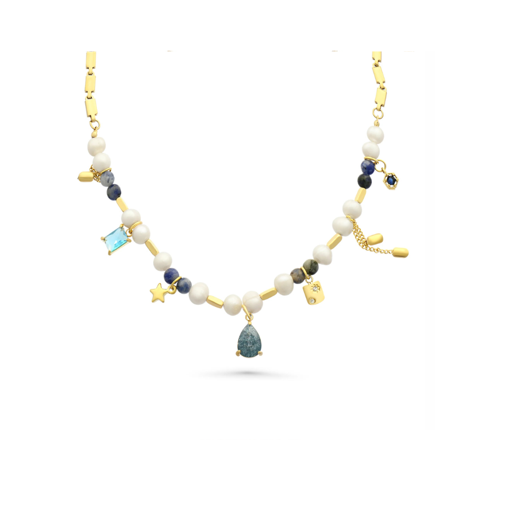 Orlena Blue Necklace
