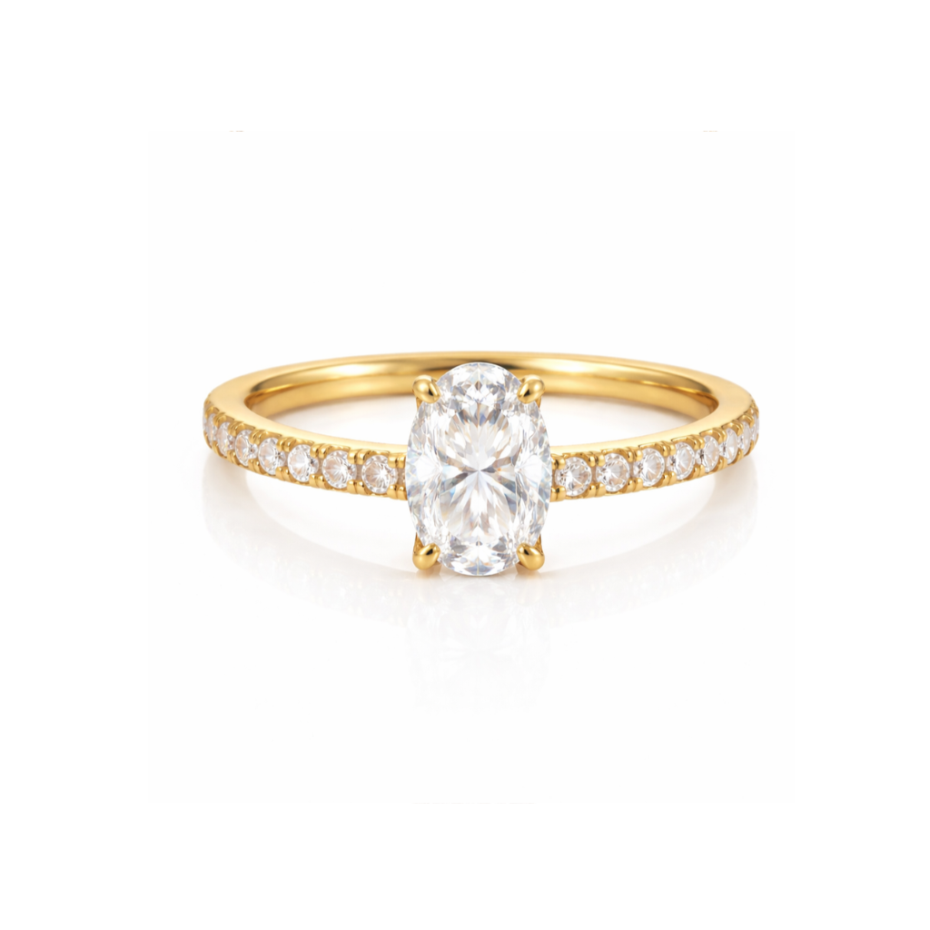 Celeste Oval Ring