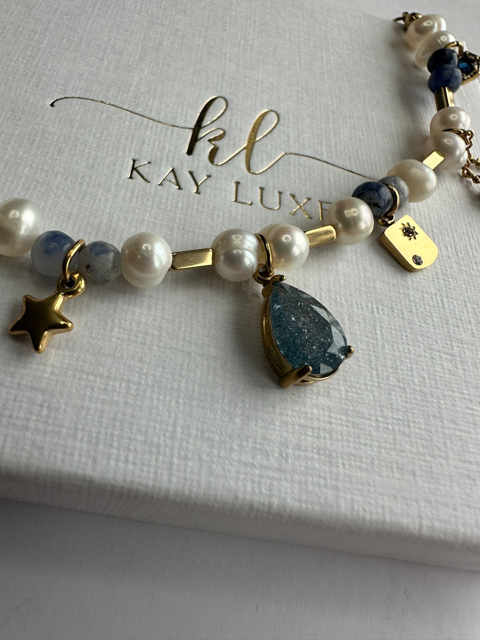 Orlena Blue Necklace