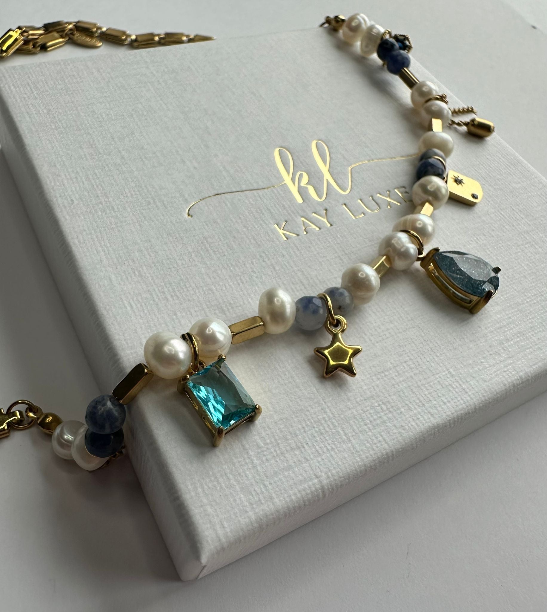 Orlena Blue Necklace