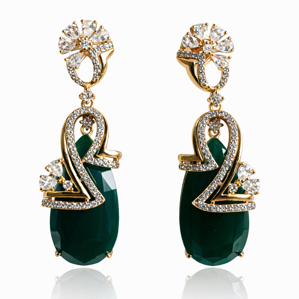 Yara Gem Drop Earrings