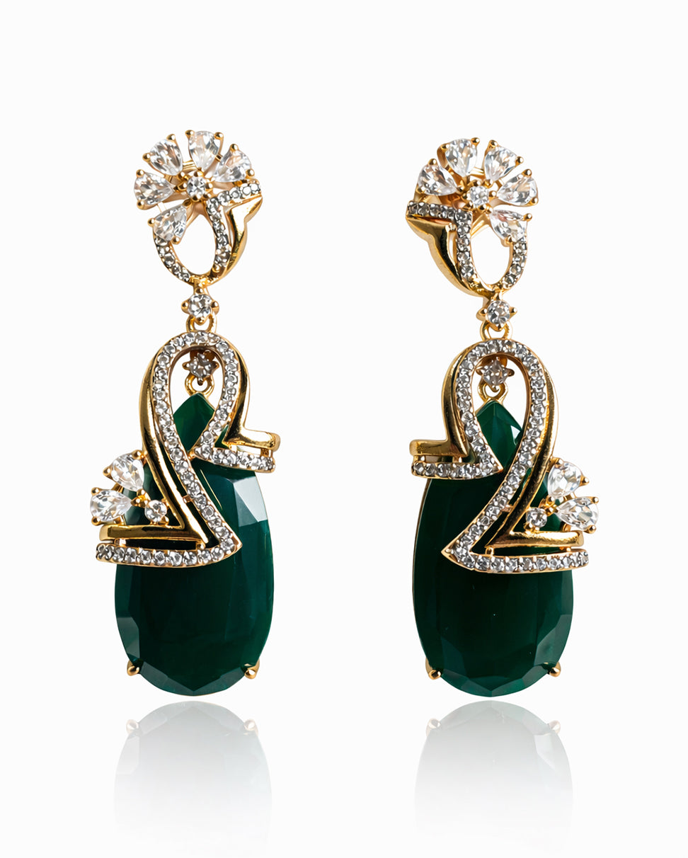 Yara Gem Drop Earrings