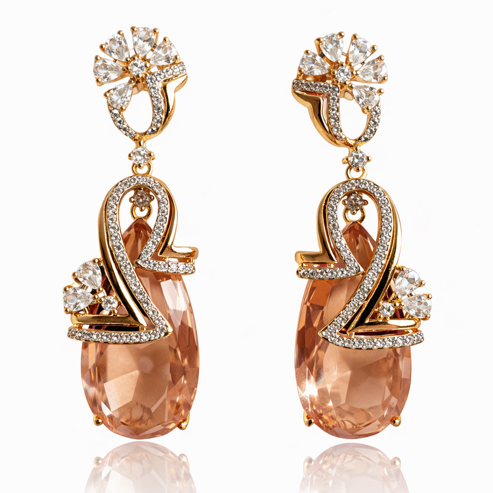 Yara Gem Drop Earrings