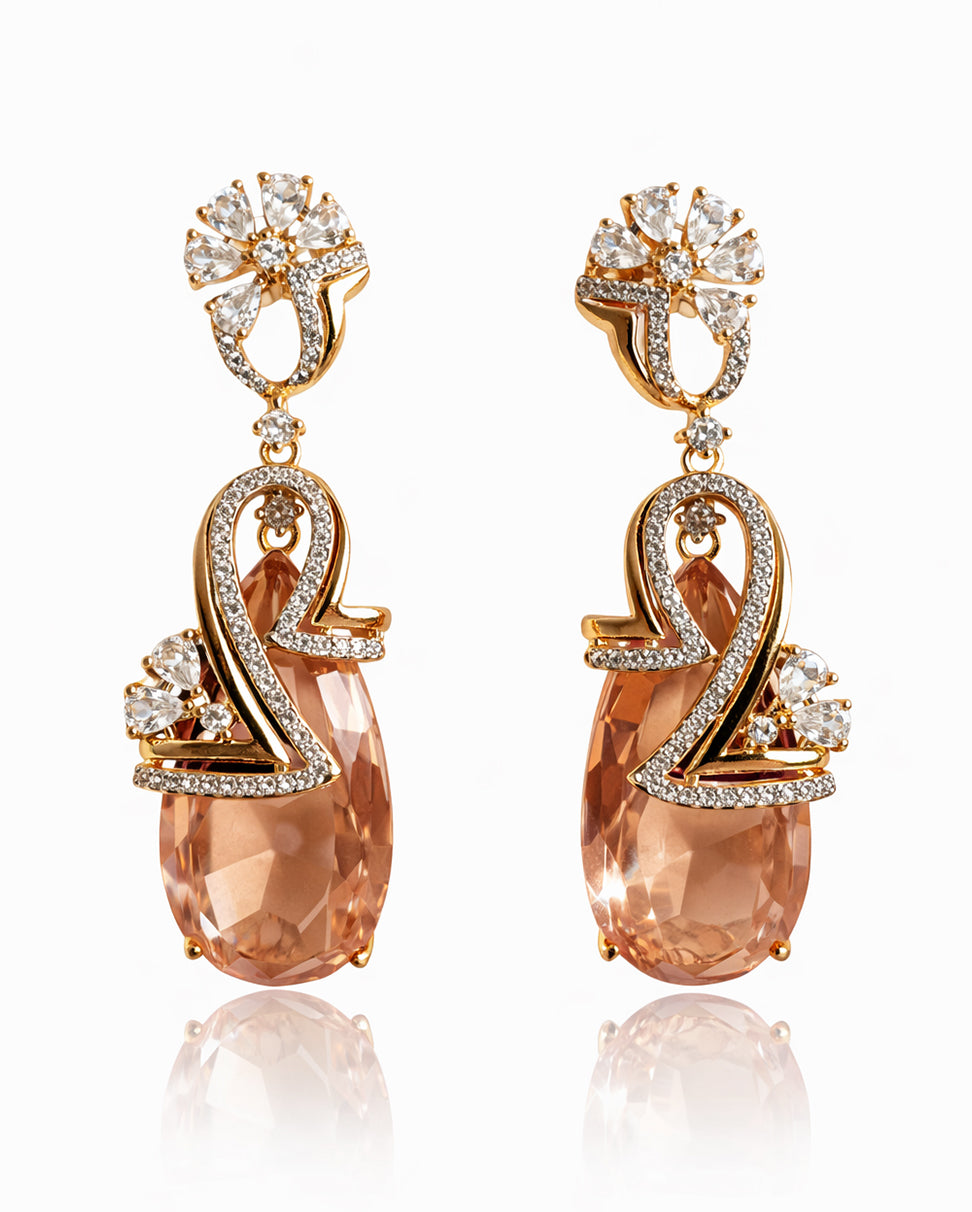 Yara Gem Drop Earrings
