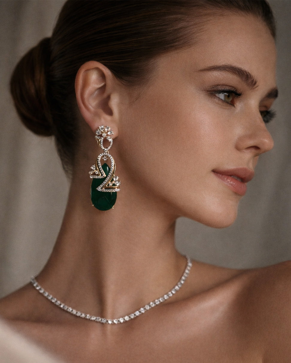 Yara Gem Drop Earrings