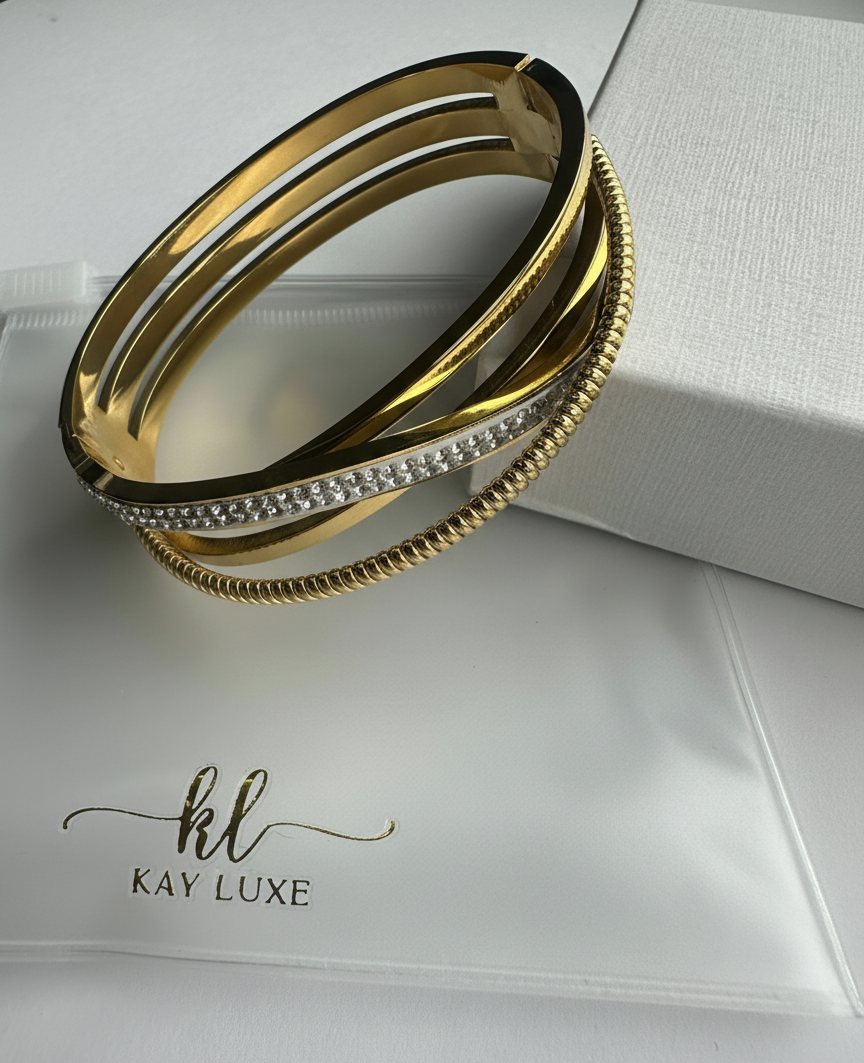 Lyra Weave Bangle