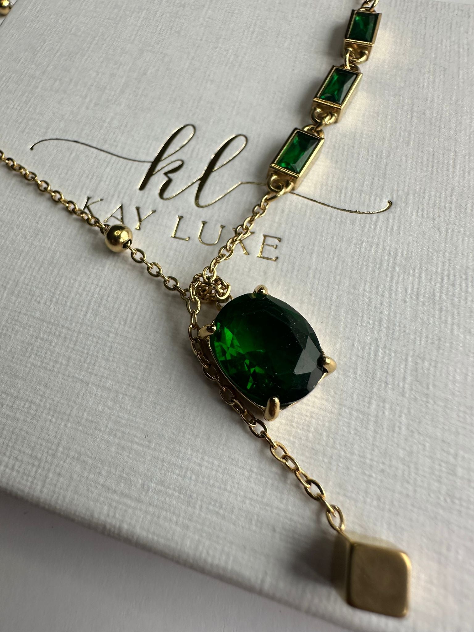 Emerelle Drop Necklace