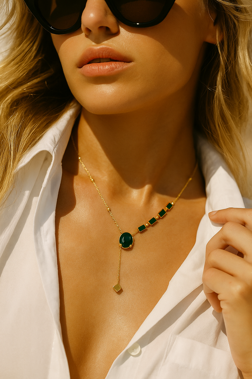 Emerelle Drop Necklace