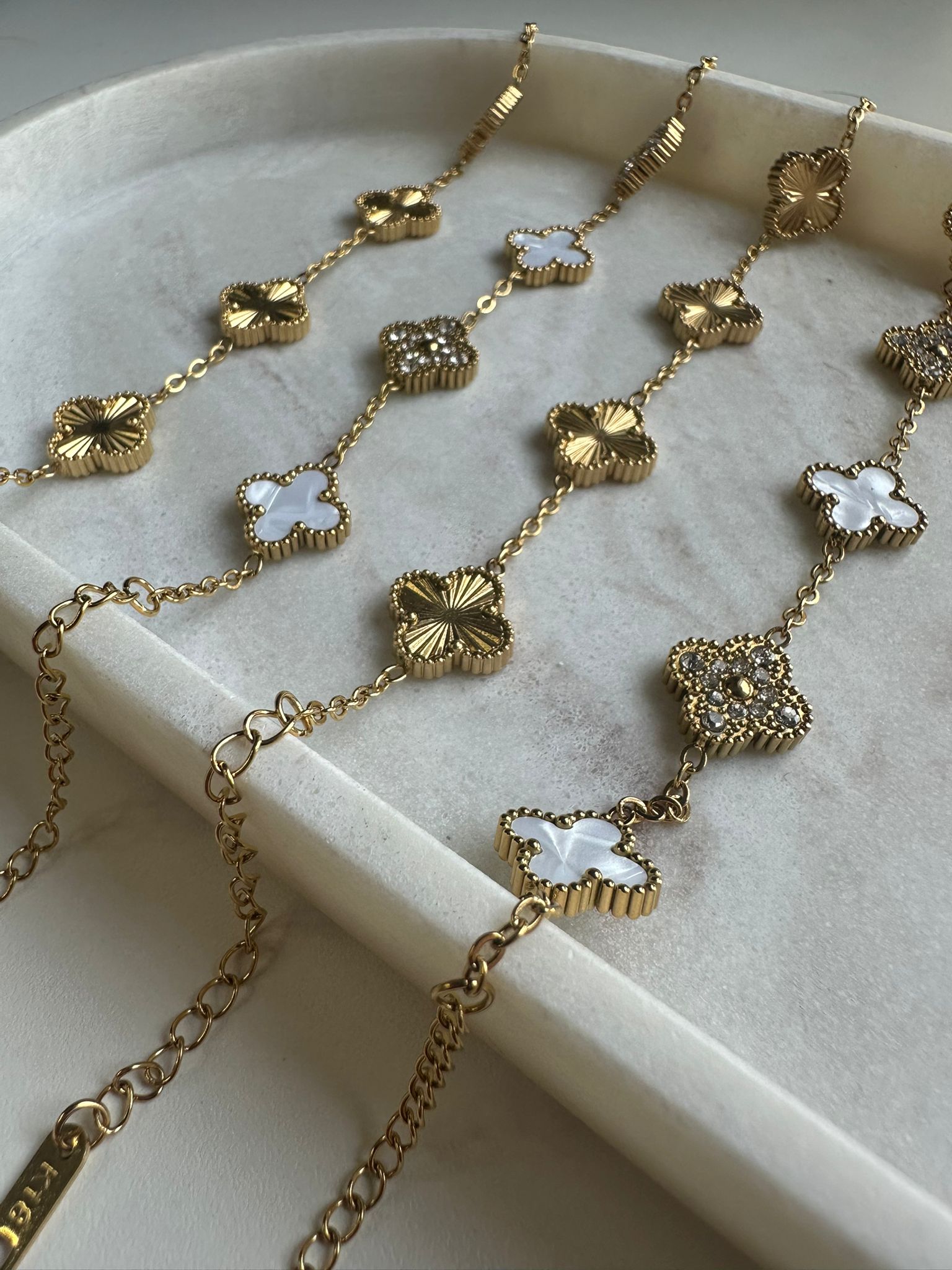 Golden Clover Bracelet