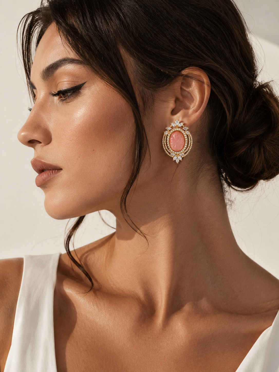 Magnolia Bloom Earrings