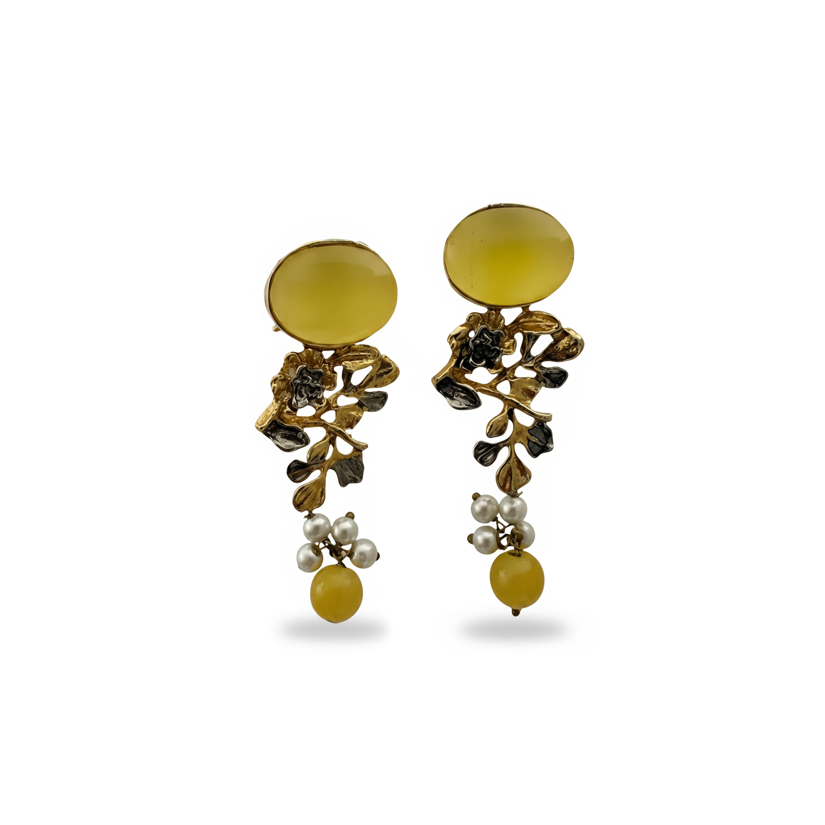 Marigold Earrings - Handmade