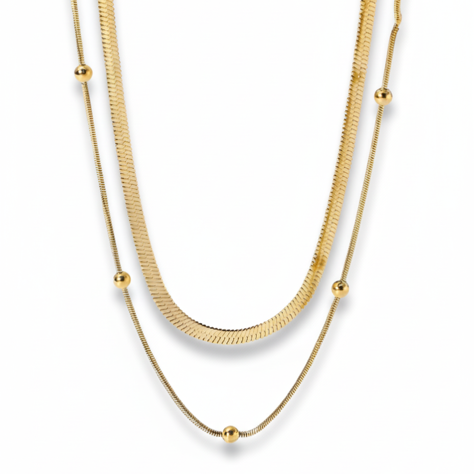 Orla Twin Flow Necklace