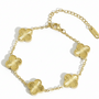 Golden Clover Bracelet