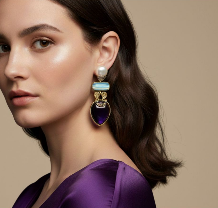 Twilight Earrings - Handmade