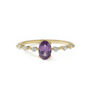 Amethyst Whisper Ring