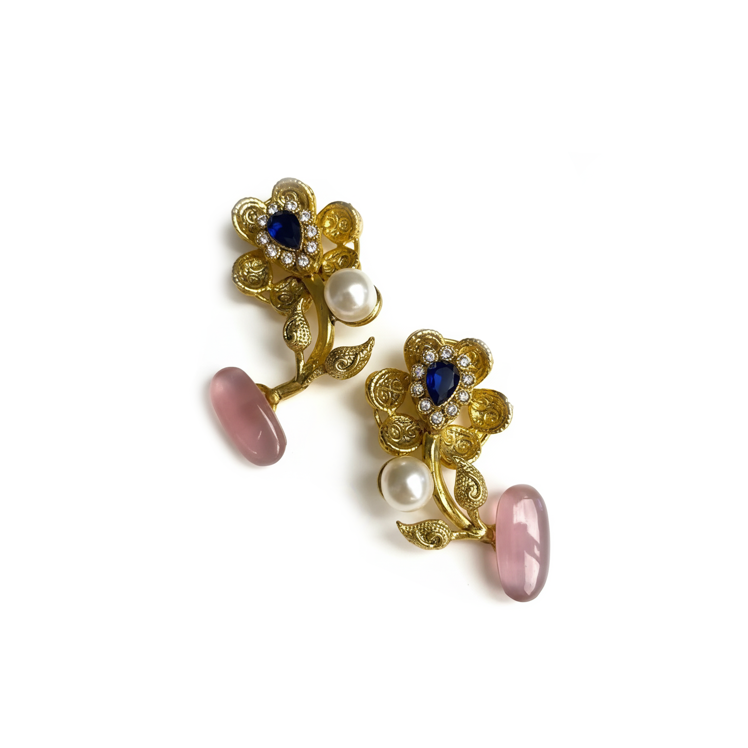 Rosé Earring - Handmade