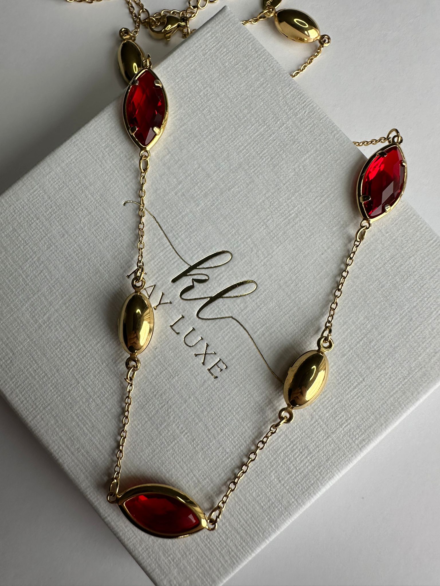 Scarlet Luxe Necklace
