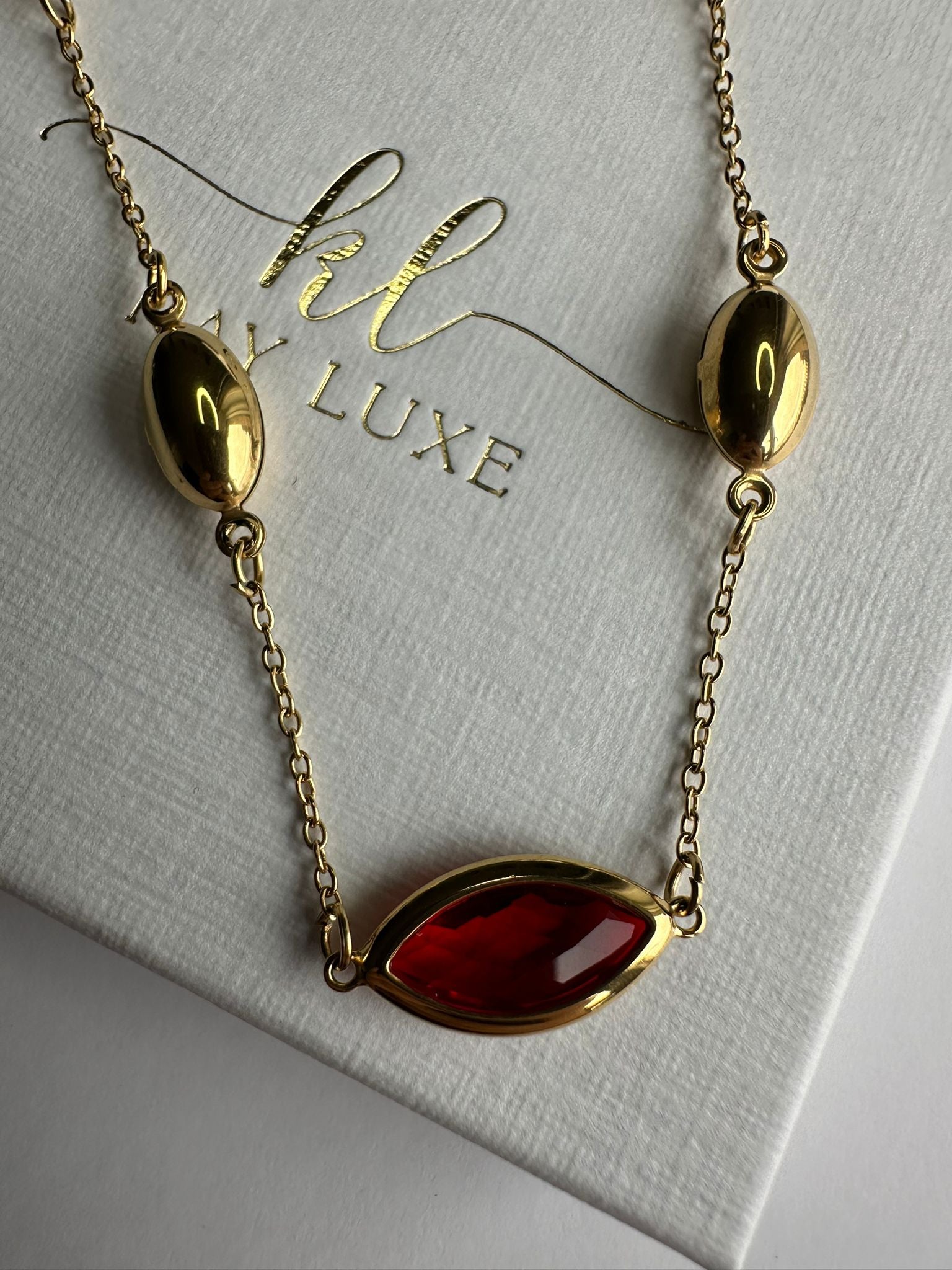 Scarlet Luxe Necklace