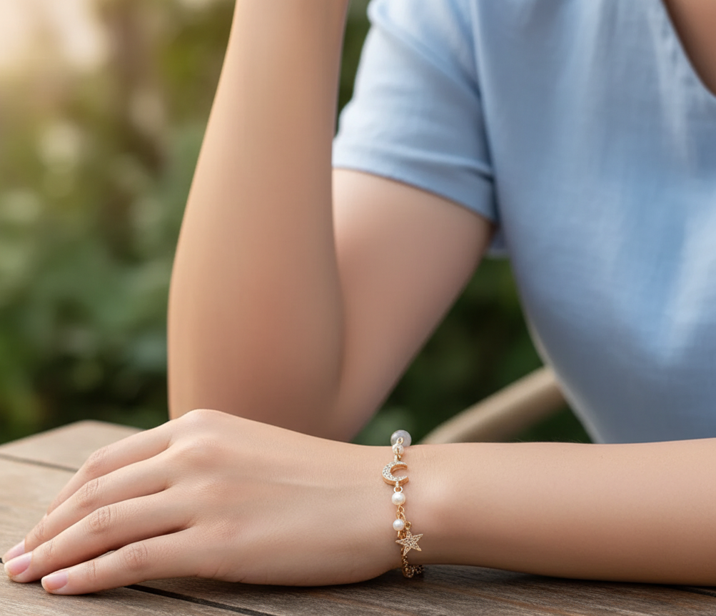 Cosmic Rose Bracelet
