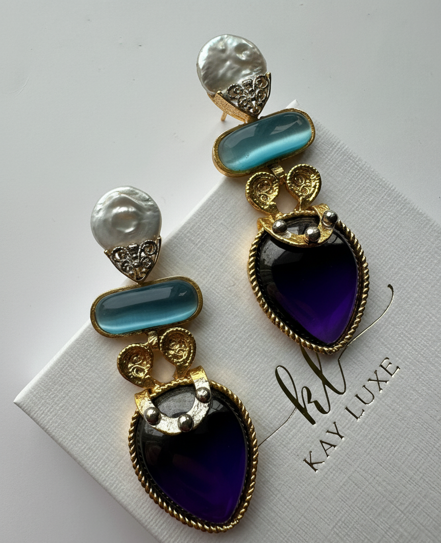 Twilight Earrings - Handmade